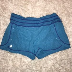 Athleta blue athletic shorts. S